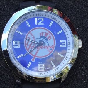 Blue and Silver Men's Watch